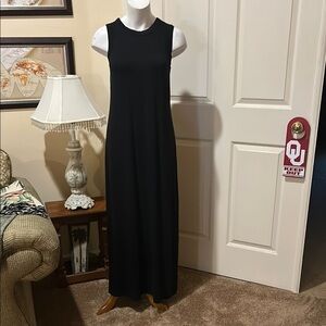 Premise Black Sleeveless Maxi Dress. NWT. Medium.